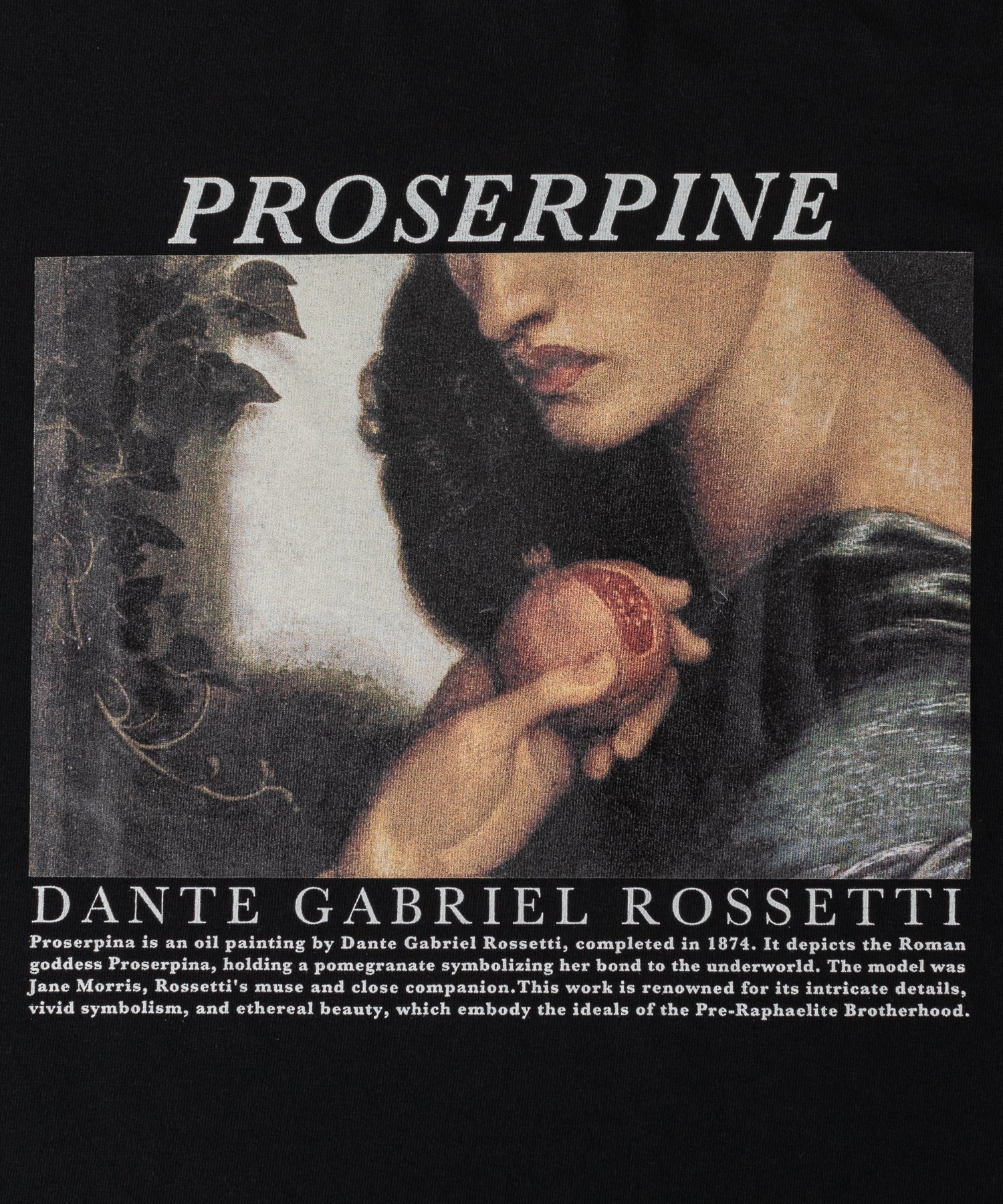 PROSERPINE PRINT L/S TEE