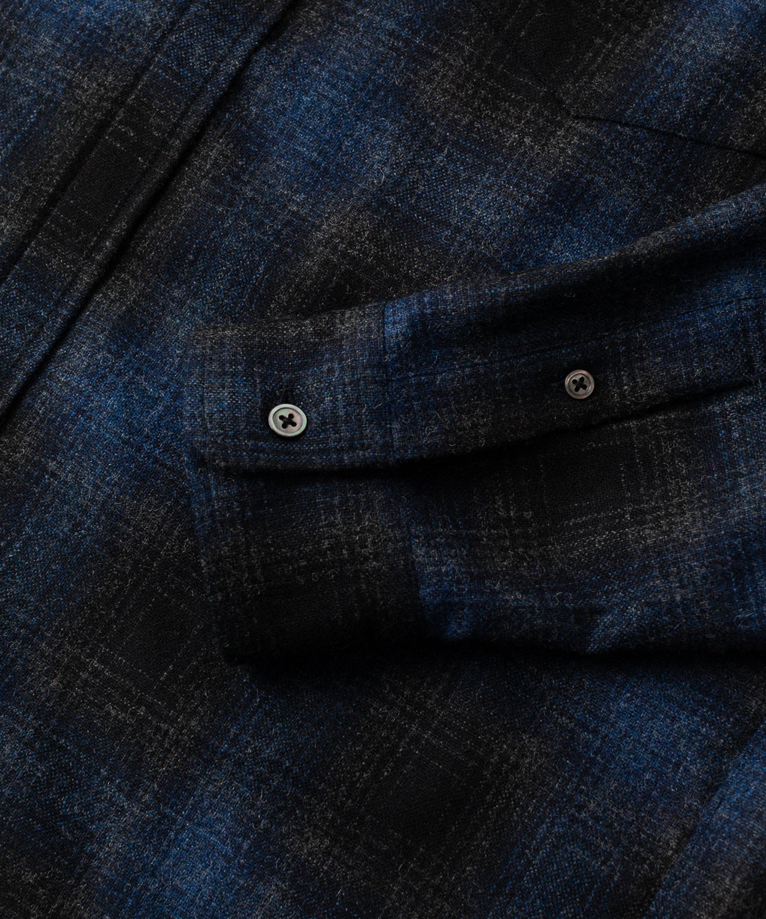 CLASSIC OMBRE CHECK PO SHIRTS L/S