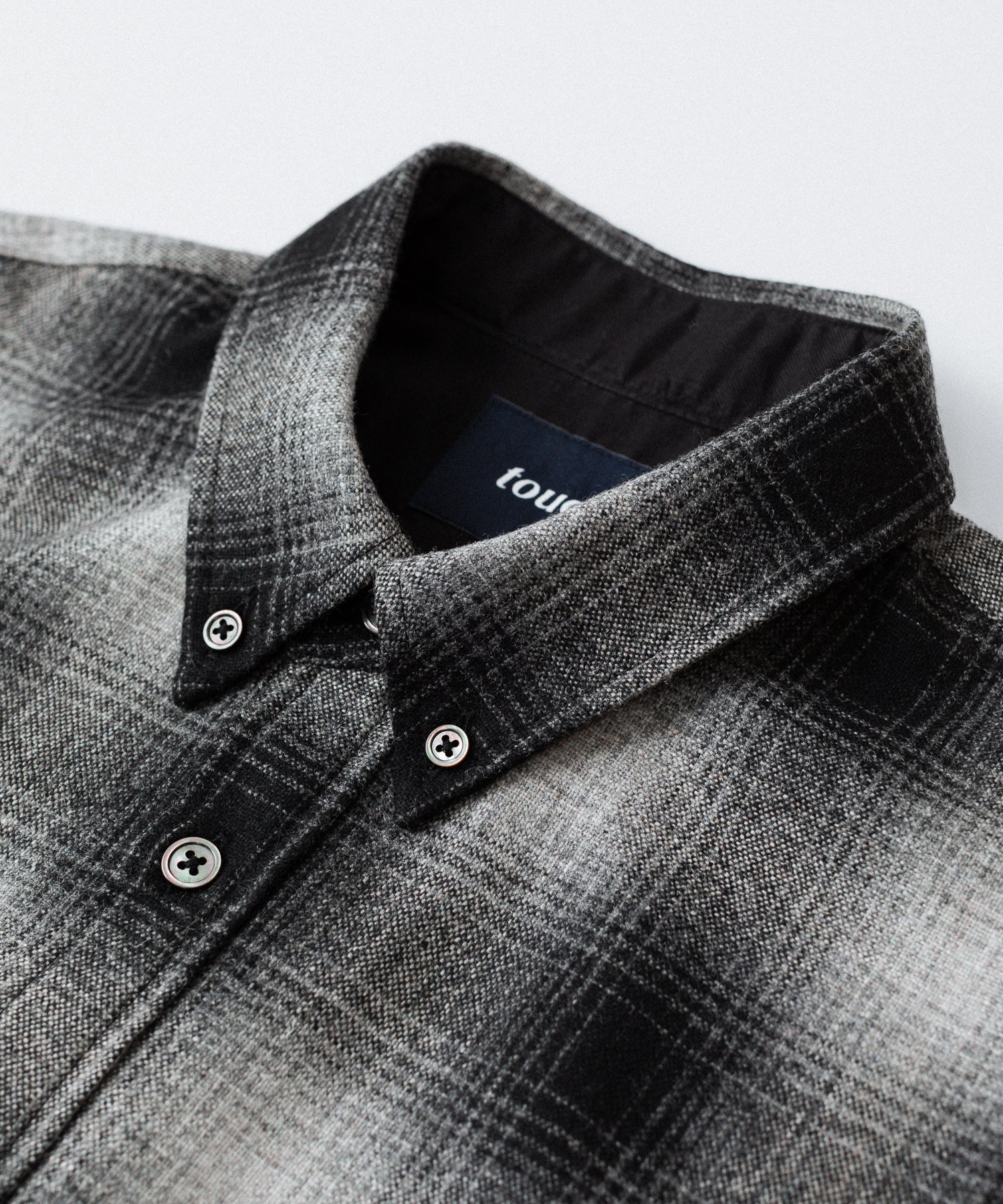 CLASSIC OMBRE CHECK PO SHIRTS L/S