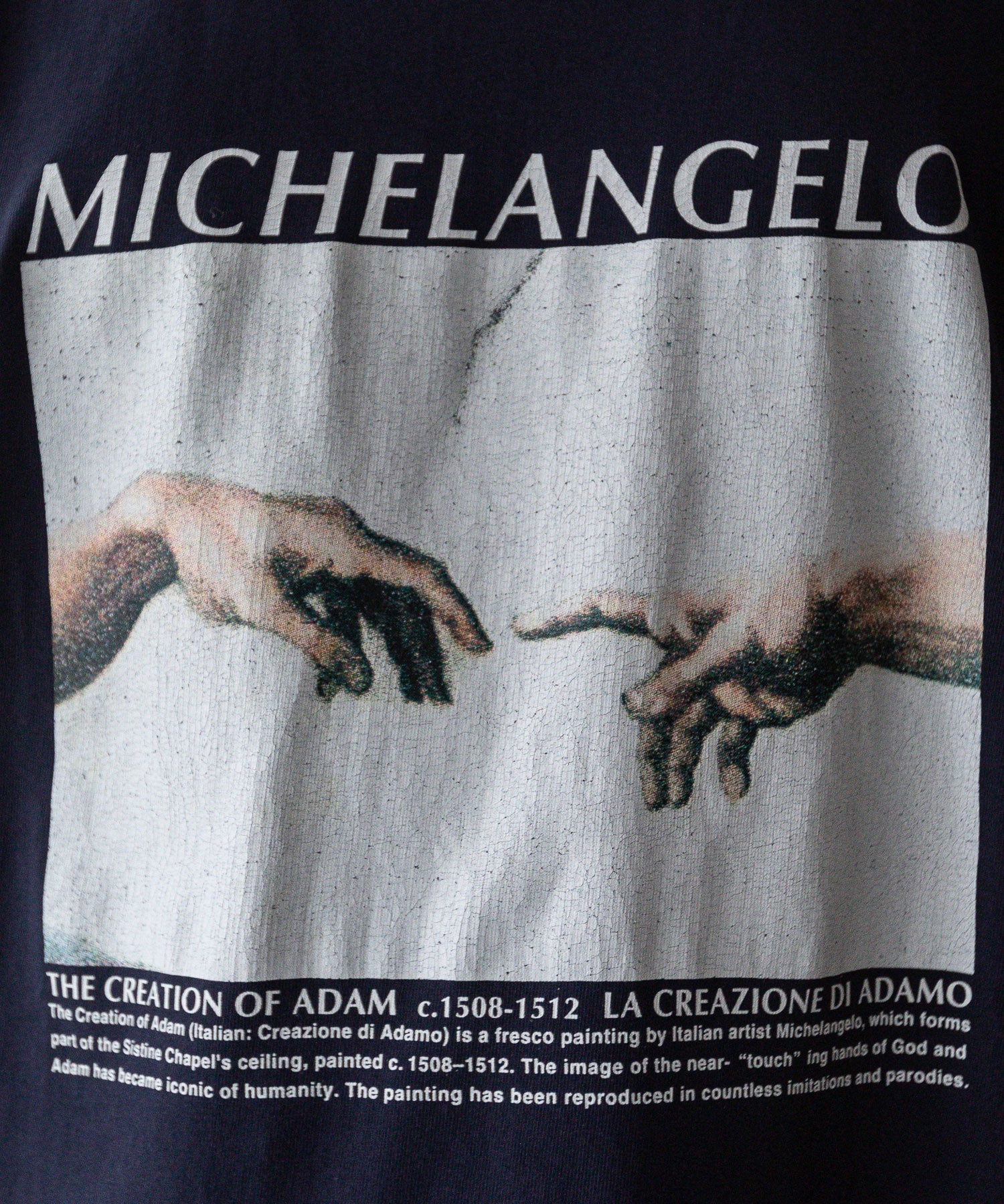 MICHELANGELO PRINT TEE S/S