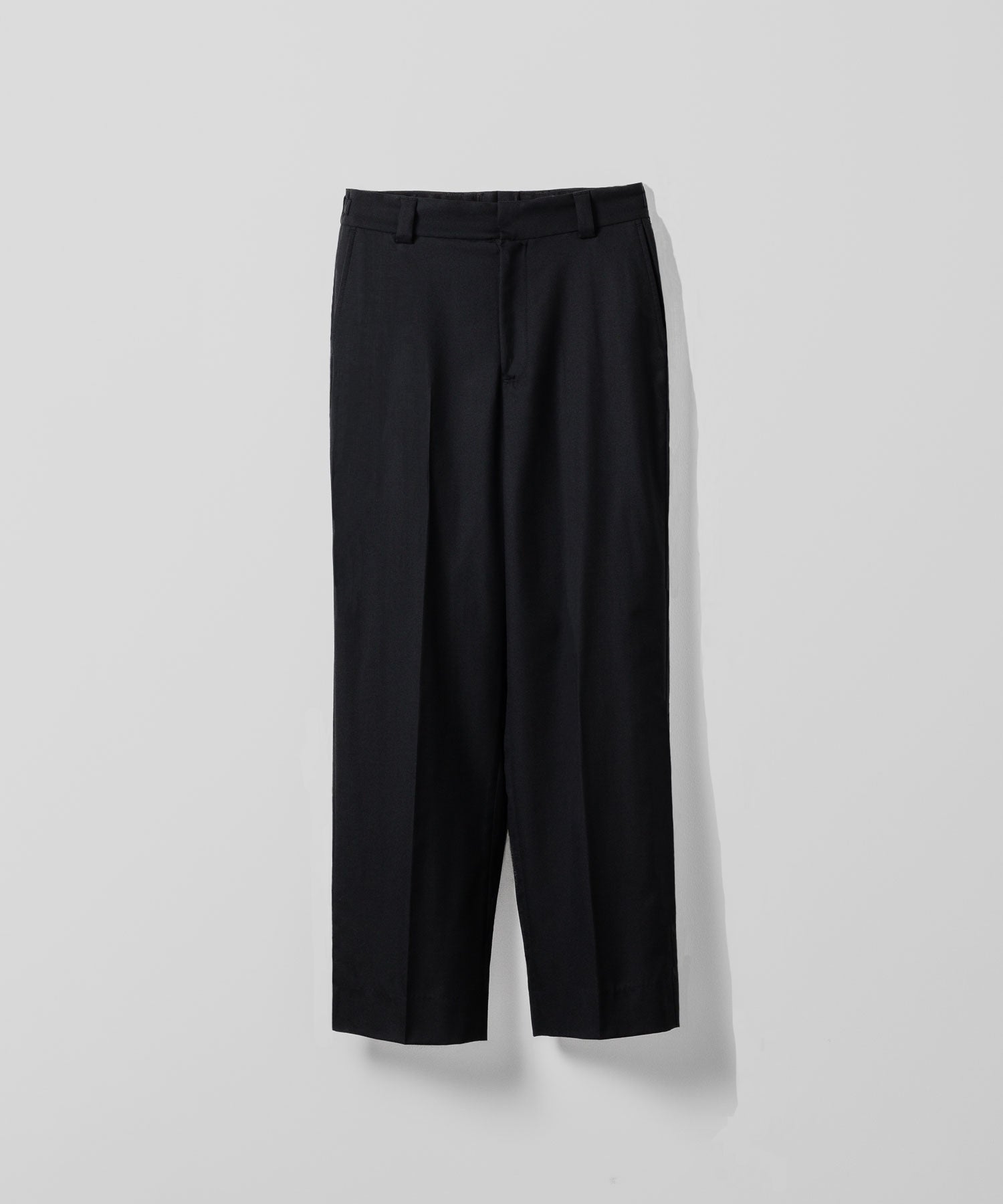 4月上旬お届け [anytee classics] Officer Pants_Black |