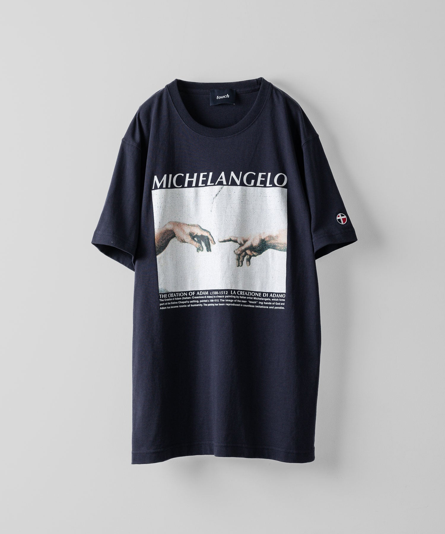 MICHELANGELO PRINT TEE S/S tshirts tシャツ ティーシャツ カットソー 古着 ビンテージ ヴィンテージ 絵画 ストリート モード メンズ レディース ユニセックス 20代 30代 かっこいい おしゃれ アパレル ブランド アート おすすめ