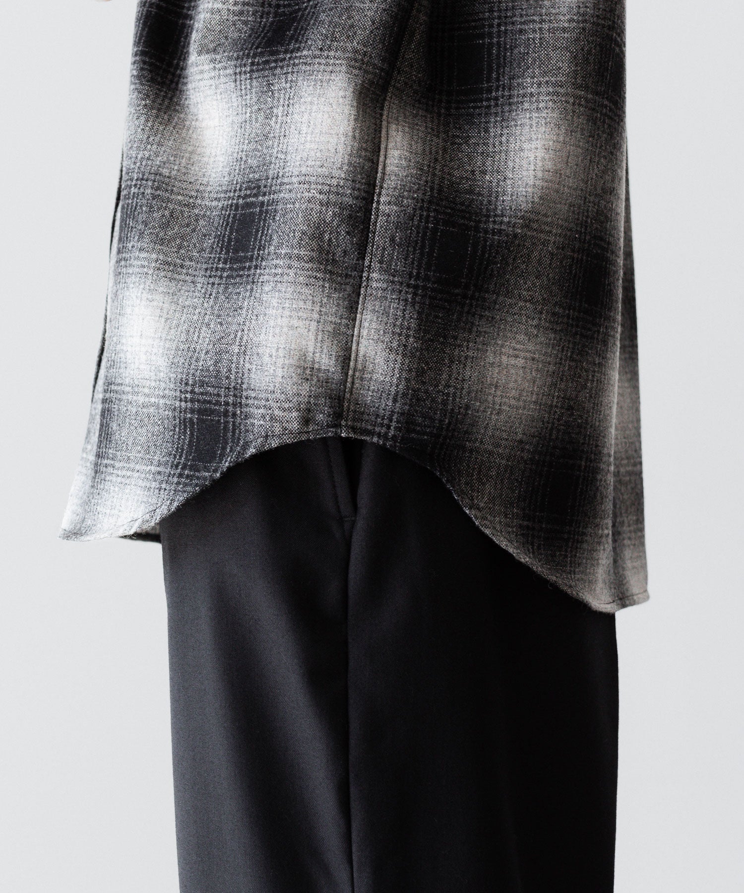 CLASSIC OMBRE CHECK PO SHIRTS L/S