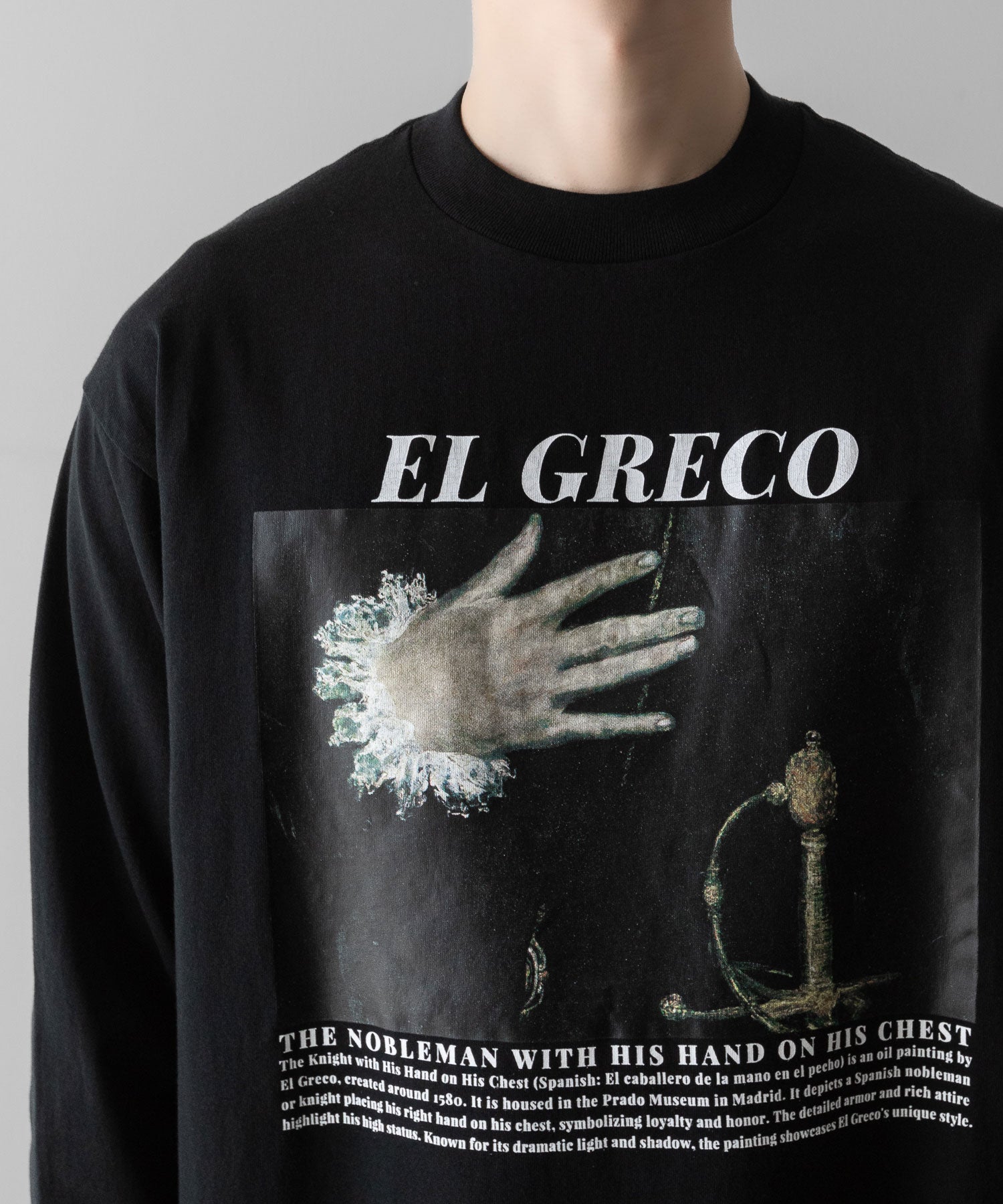 通販 オンラインショップ ネットショップ tshirts tシャツ ティーシャツ ロンT カットソー 古着 ビンテージ ヴィンテージ 絵画 ストリート モード メンズ レディース ユニセックス 20代 30代 かっこいい おしゃれ アパレル ブランド プリント 特殊 着こなし コーデ 着画 着崩し スタイル エフォートレス リラックス オーバーサイズ