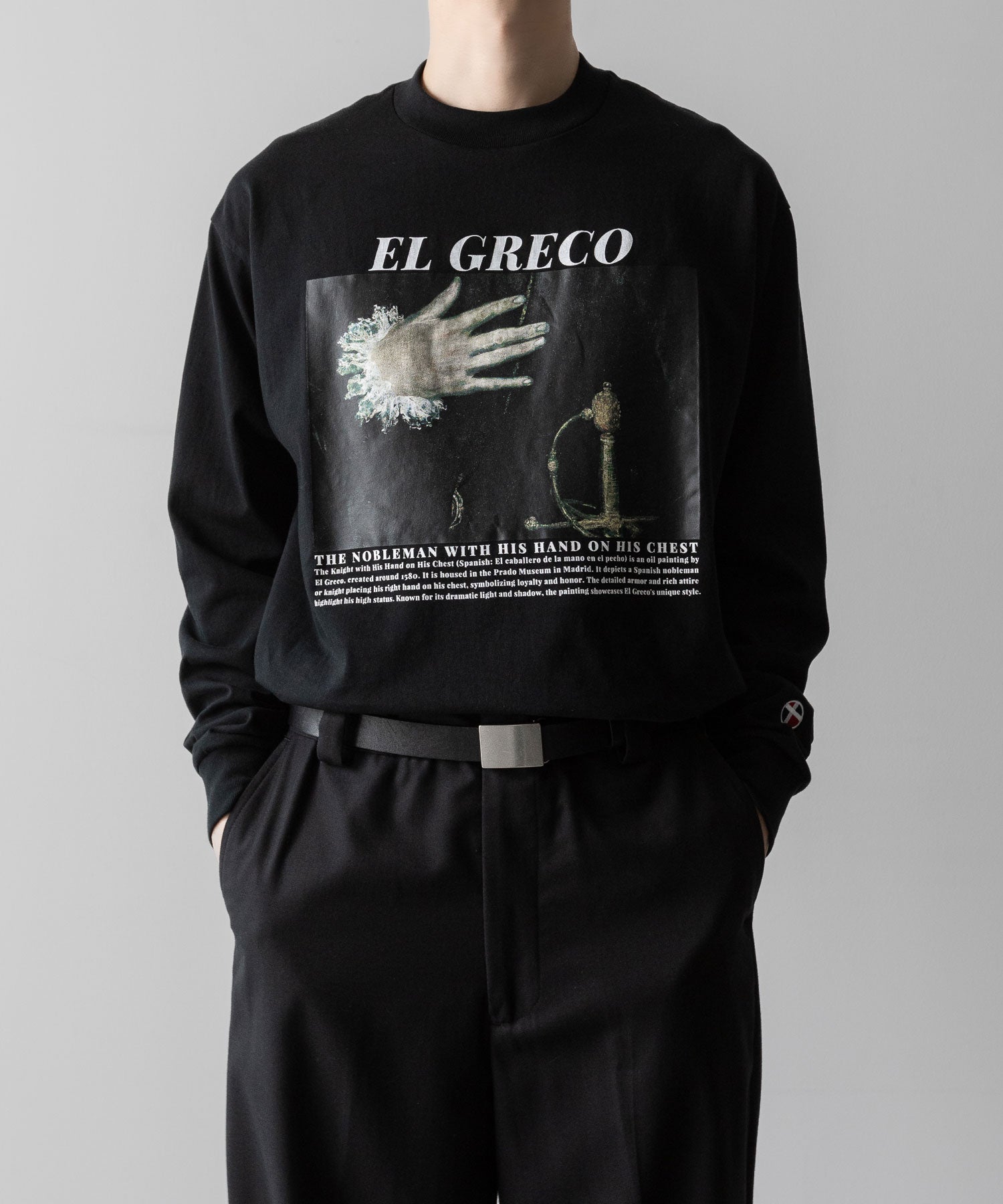 通販 オンラインショップ ネットショップ tshirts tシャツ ティーシャツ ロンT カットソー 古着 ビンテージ ヴィンテージ 絵画 ストリート モード メンズ レディース ユニセックス 20代 30代 かっこいい おしゃれ アパレル ブランド プリント 特殊 着こなし コーデ 着画 着崩し スタイル エフォートレス リラックス オーバーサイズ タックイン