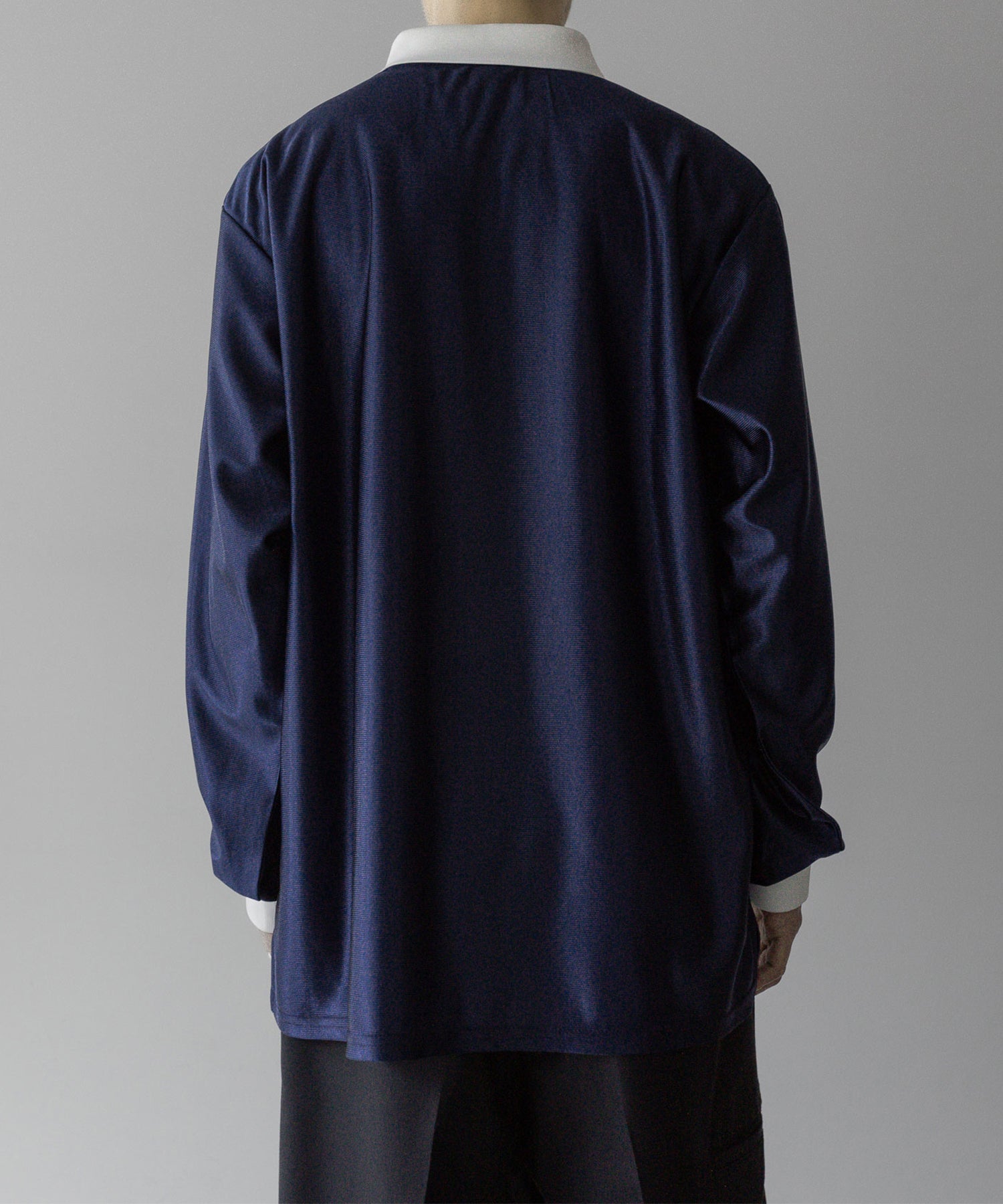 SOCCER GAME SHIRTS L/S football フットボール サッカーシャツ ネイビー ストリート モード メンズ レディース ユニセックス 20代 30代 かっこいい おしゃれ アパレル ブランド トレンド 流行 コーデ  着こなし 着画