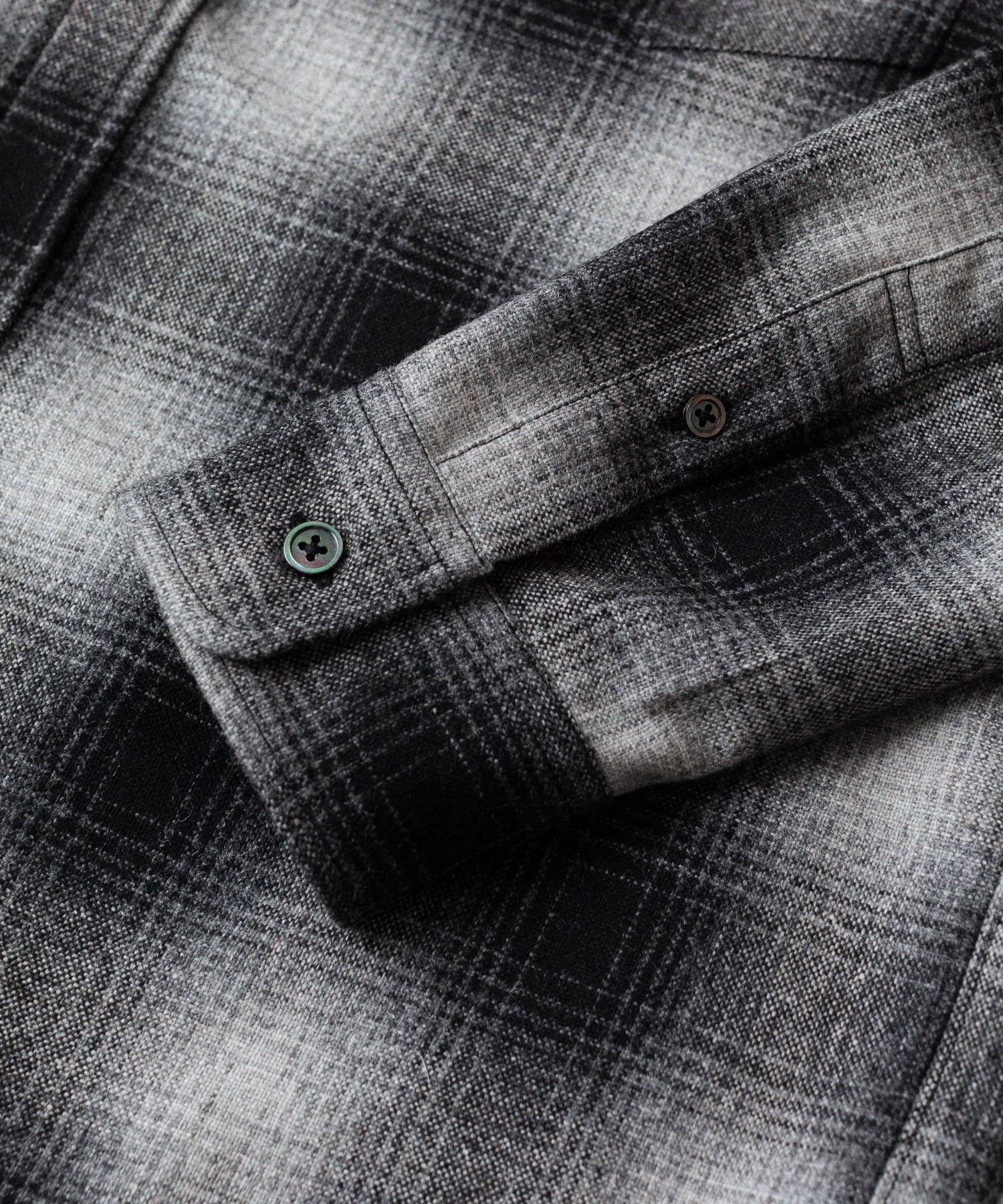 CLASSIC OMBRE CHECK PO SHIRTS L/S