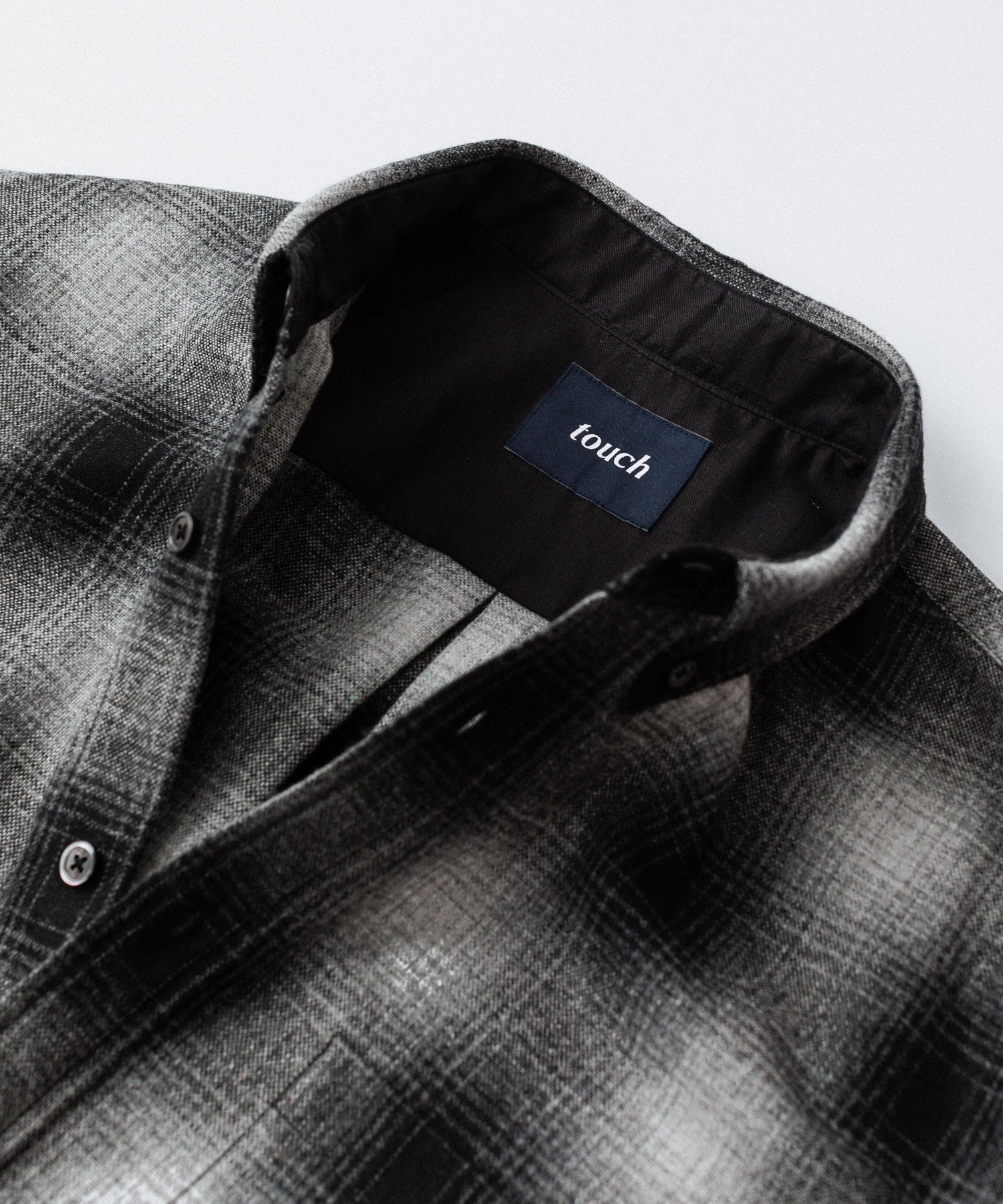 CLASSIC OMBRE CHECK PO SHIRTS L/S