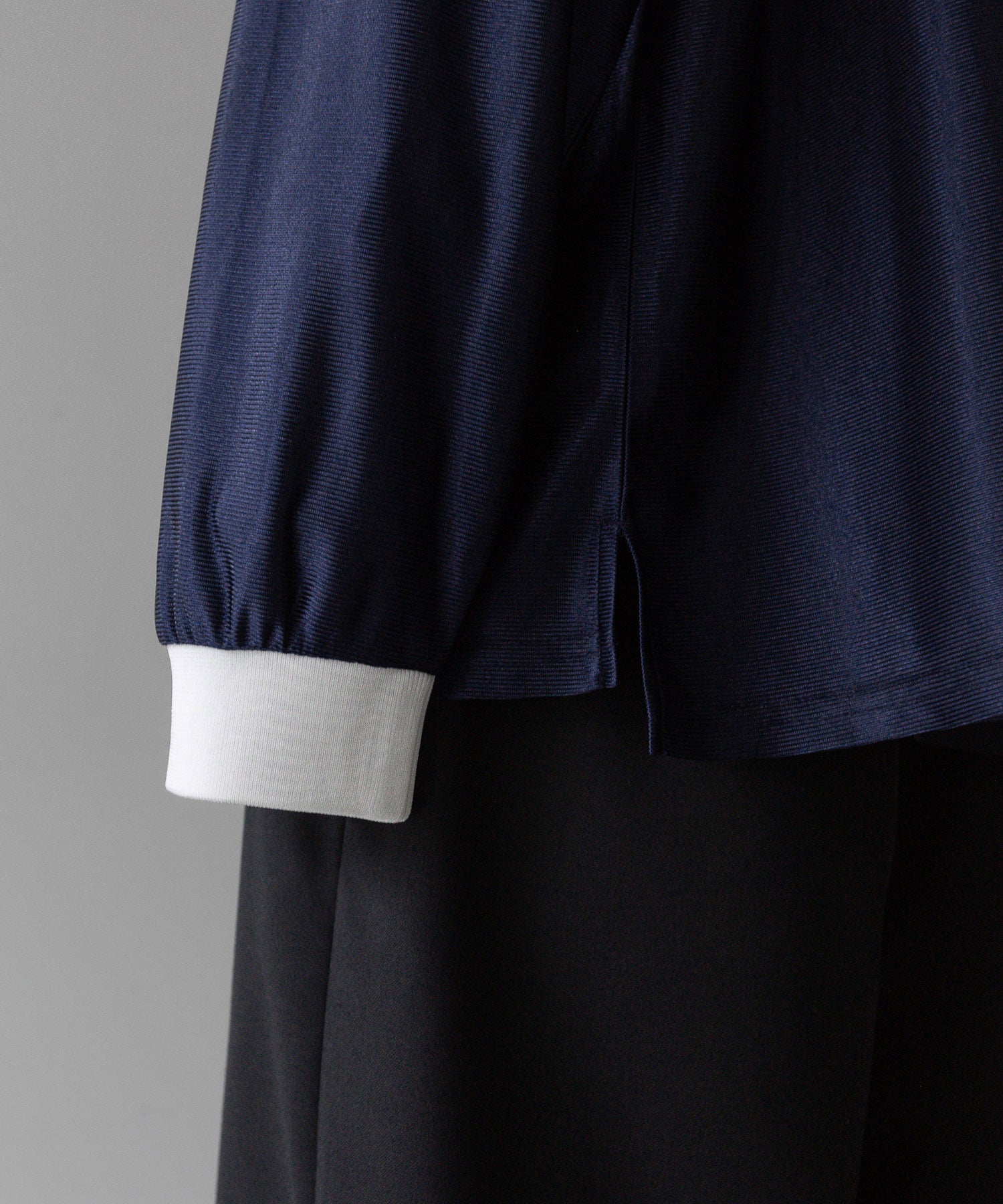 SOCCER GAME SHIRTS L/S football フットボール サッカーシャツ ネイビー ストリート モード メンズ レディース ユニセックス 20代 30代 かっこいい おしゃれ アパレル ブランド トレンド 流行 コーデ  着こなし 着画