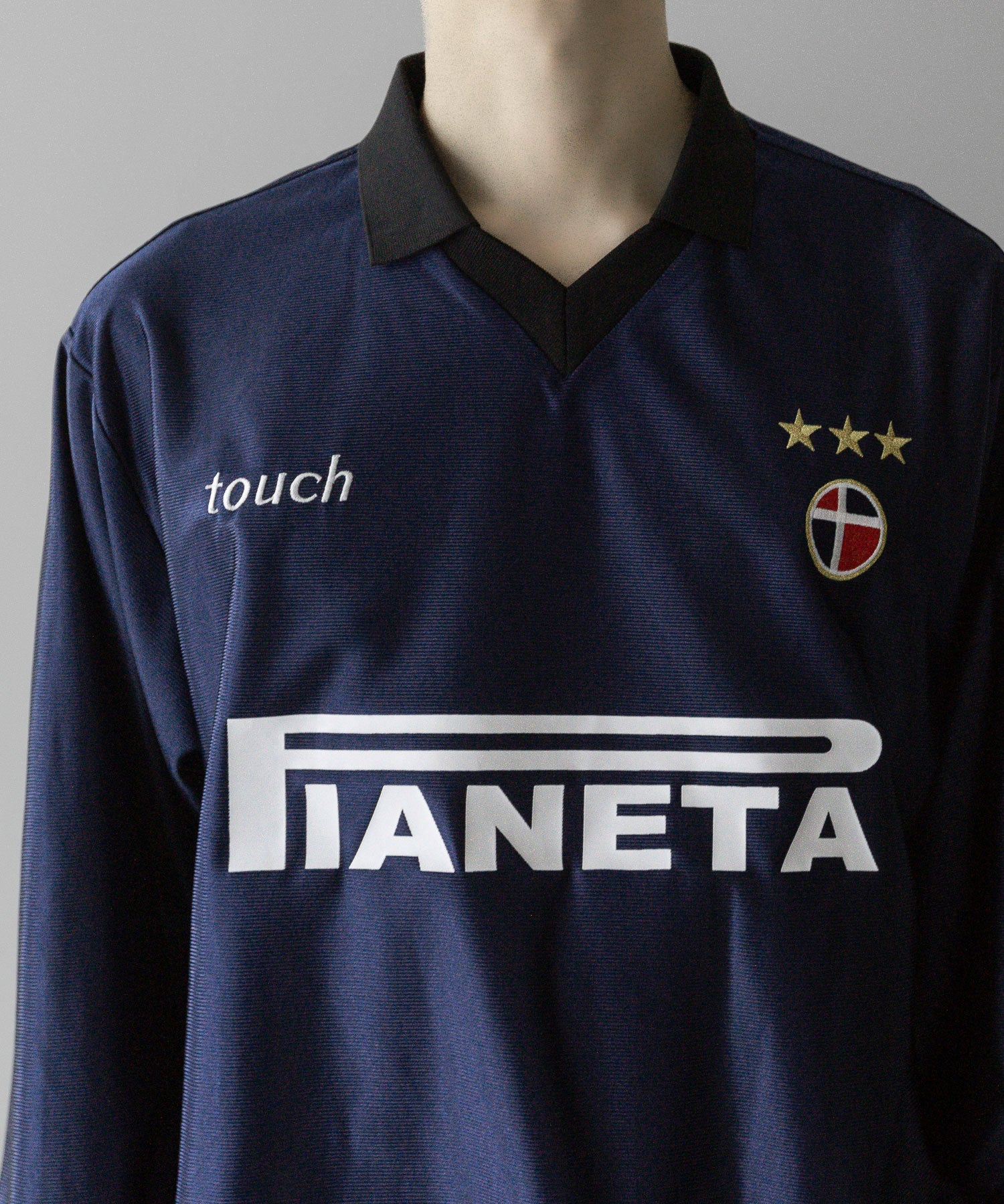 SOCCER GAME SHIRTS L/S football フットボール サッカーシャツ ネイビー ストリート モード メンズ レディース ユニセックス 20代 30代 かっこいい おしゃれ アパレル ブランド トレンド 流行 コーデ  着こなし 着画 シティボーイ シティガール メンズライク