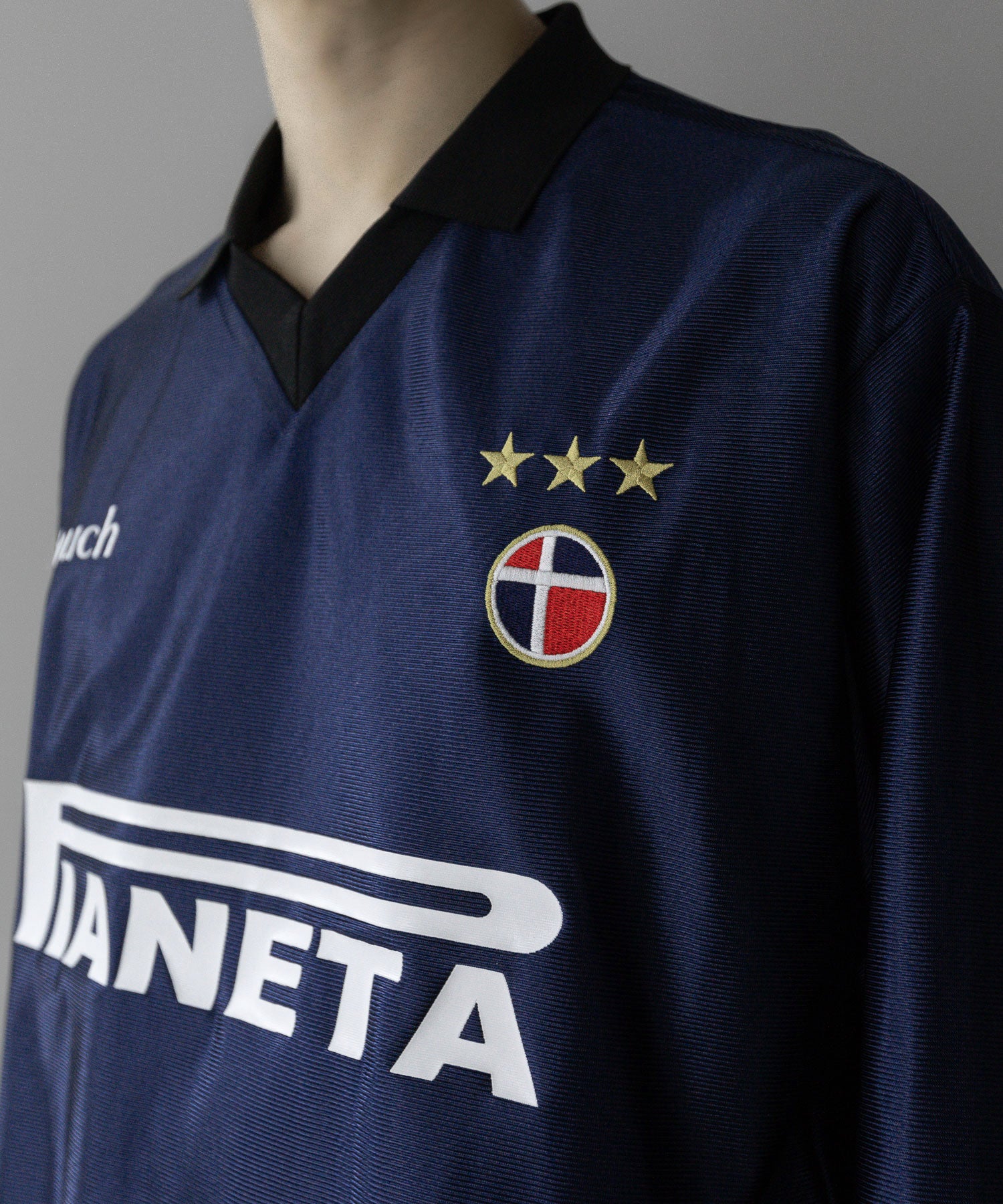 SOCCER GAME SHIRTS L/S football フットボール サッカーシャツ ネイビー ストリート モード メンズ レディース ユニセックス 20代 30代 かっこいい おしゃれ アパレル ブランド トレンド 流行 コーデ  着こなし 着画