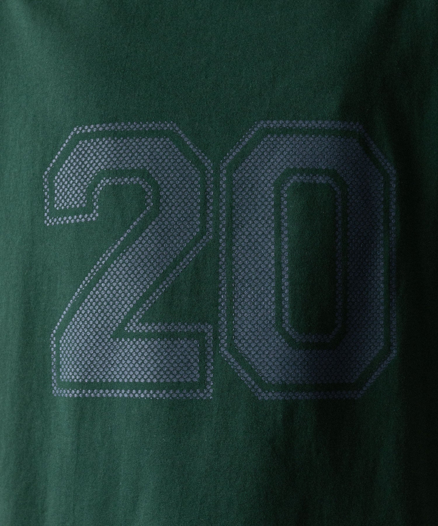 NUMBER 20 PRINT S/S TEE