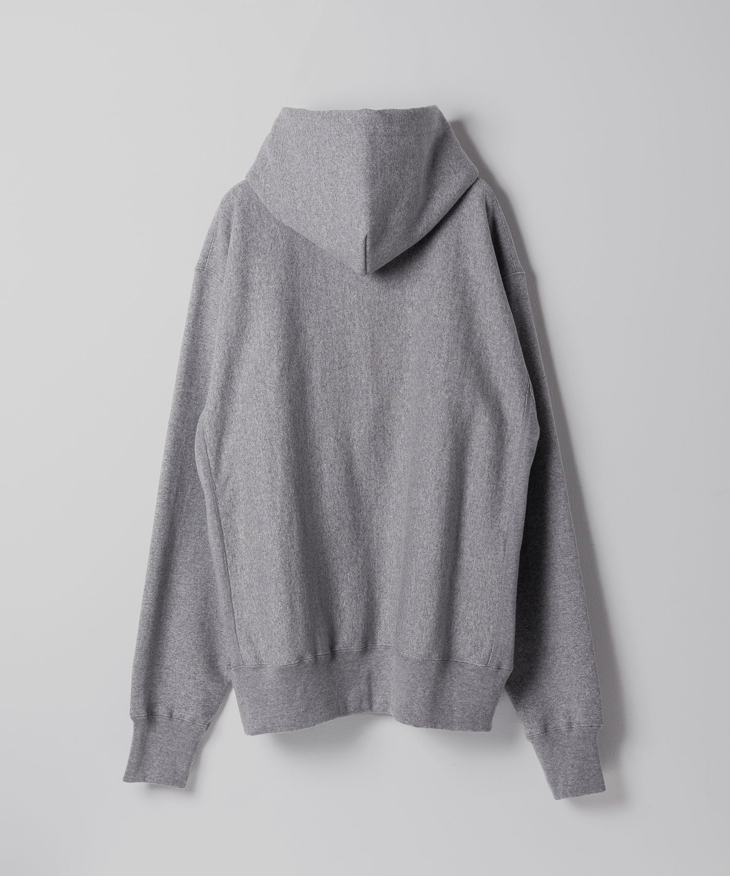 通販　オンラインショップ ネットショップ パーカー フーディ スウェット parker hoodie hoodedsweatshirt sweatshirt ヘビーウェイト heavyweight 厚手 フード オーバーサイズ 大きめ 春 夏 秋 冬 オールシーズン 通年 定番 きれいめ 綺麗め ファッション ブランド メンズ レディース ユニセックス ストリート モード 20代 30代 大人 かっこいい おしゃれ 可愛い アパレル ブランド シンプル コーデ 私服 普段着 リラックス カジュアル アメカジ  アイビー アメトラ プレッピー ポーラータイ ループタイ 裏起毛 暖かい  14オンス 15オンス 14oz 15oz グレー バック 後 シティボーイ シティガール 