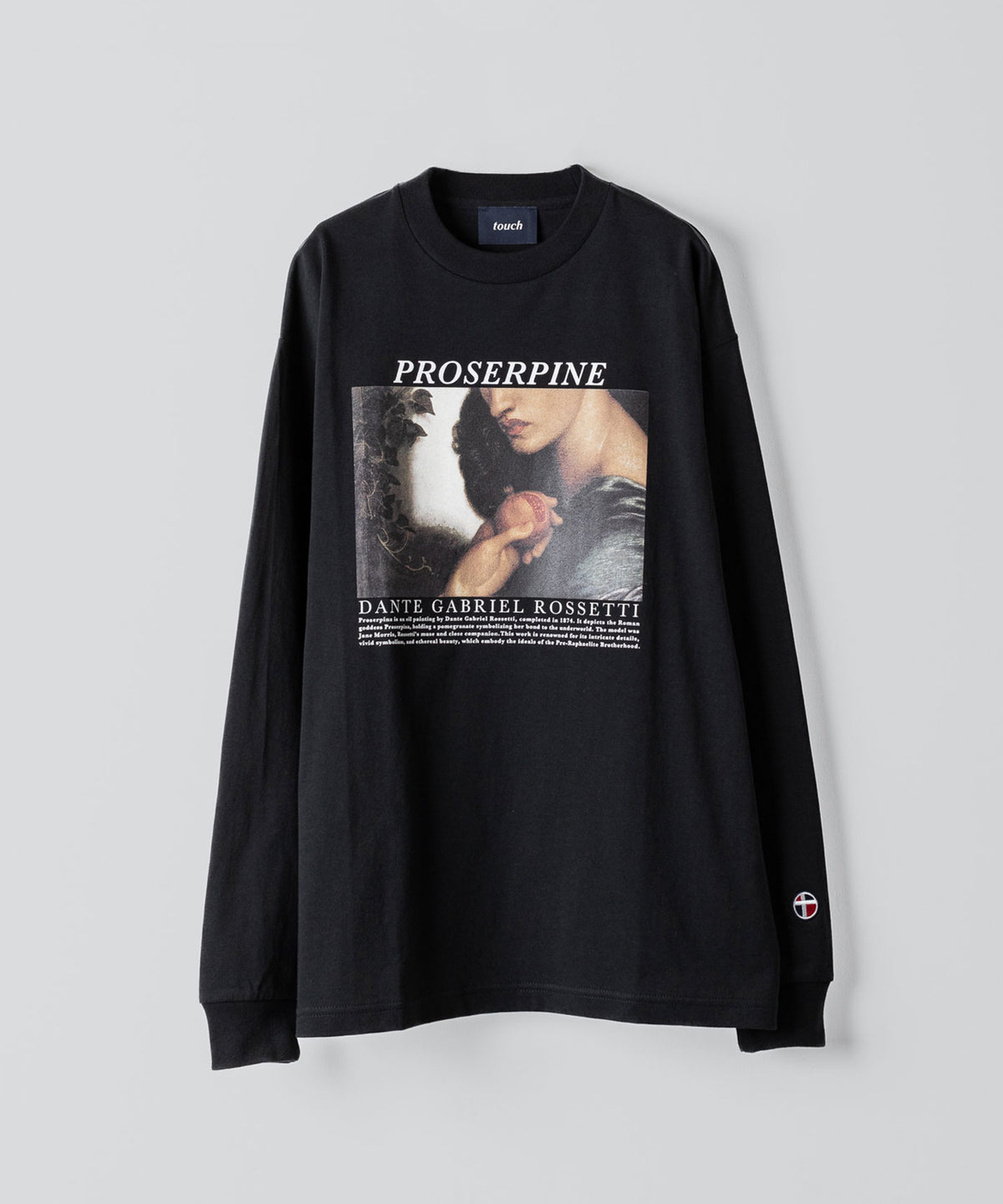 PROSERPINE PRINT L/S TEE